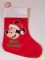 Disney Minnie/Mickey Textil Mikulás Csizma (Karácsonyi)
