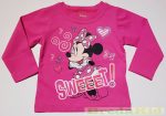  Disney Minnie Bébi Hosszú Ujjú Póló (Sweet)(Rózsa, Pink)(86-116cm)