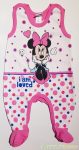   Disney Minnie Bébi Ujjatlan Rugdalózó (I am loved)(62cm, 68cm, Pink)