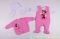 Disney Minnie Bébi Bolyhos 5 Részes Kihozócsomag/Szett (50cm, 62cm)(Fehér, Rózsaszín) UTOLSÓ DARABOK