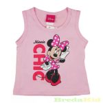   Disney Minnie Széles Pántú Trikó (Chic)(V.Rózsa, rózsa, pink, piros)(80-128cm)