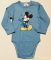 Disney Mickey Hosszú Ujjú Body (Világoskék, Középkék, Szürke)(Little Handsome)(92cm, 104cm)