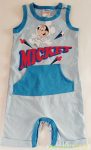   Disney Mickey Bébi Ujjatlan Napozó (Űrhajós)(Világoskék, Sötétkék)(56-86cm)