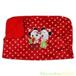   Disney Minnie & Mickey Unisex Wellsoft Takaró (70X90cm)(Szívecskés, Egyszínű Piros)(Karácsony)