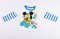 Disney Mickey Bébi Hosszú Ujjú Csíkos Póló (80cm, 12 hó) UTOLSÓ DARABOK