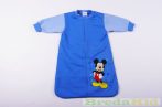   Disney Mickey Bébi Bolyhos Egybe Hálózsák (Szürke, Kék)