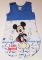 Disney Mickey Bébi Ujjatlan Vékony Hálózsák ( I am Loved)(Világoskék, Középkék)(56cm, 62cm)