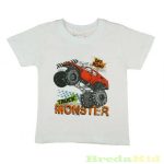   Fiú Autós Rövid Ujjú Póló (Monster Truck)(86/92-146/152cm)
