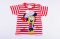 Disney Minnie Bébi Rövid Ujjú Csíkos Póló (80cm, 1 év) UTOLSÓ DARABOK