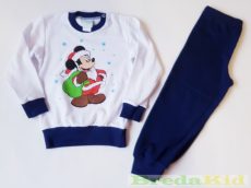 Disney Mickey Pizsama (Kék Karácsonyi)(86cm, 104cm)