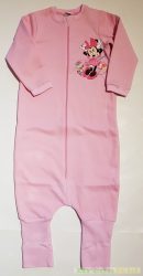 Disney Minnie Bolyhos Egybe Tipegő  Hálózsák (Rózsa, Pink)(62/80-116/122cm)