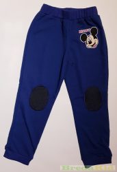 Disney Mickey Bébi Vékony Nadrág (68cm, 6 hó, Világoskék, Középkék)