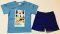 Disney Mickey (Donald, Plutó) Együttes (Kék, Világoskék, Középkék)(86-110cm)