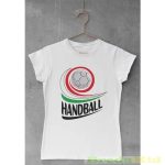   Női Mintás Rövid Ujjú Póló (Handball)(Kézilabda EB 2022)(S-XXL)