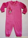 Disney Minnie Bolyhos Overál Pizsama (Pink, Szürke)