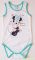 Disney Minnie Bébi Ujjatlan Body (Csillagos)(Rózsaszín, Fehér/Zöld)