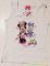 Disney Minnie & Daisy Kacsa Trikó (Fehér, Rózsák, Pink)(74-128cm)