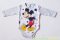 Disney Mickey Bébi Hosszú Ujjú Body (68cm, 74cm, Csillagos) UTOLSÓ DARABOK