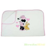   Disney Minnie Wellsoft Takaró (70X90cm)(Fehér, Krém, Pink Macis)