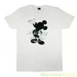 Disney Mickey Férfi Rövid Ujjú Póló (Fehér)(S-XXL)