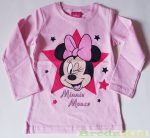 Disney Minnie Hosszú Ujjú Póló (Csillagos)(Pink, Rózsa)