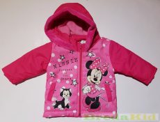 Disney Minnie Bébi Vízlepergetős Téli Kabát (Csillagos)(74cm, 80cm) UTOLSÓ DARABOK