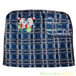   Disney Minnie & Mickey Unisex Wellsoft Takaró (150X90cm)(Kockás, Egyszínű Kék)(Karácsony)
