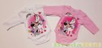   Disney Minnie Bébi Hosszú Ujjú Body (Unikornis)(Fehér, Rózsaszín)(50cm, 56cm) UTOLSÓ DARABOK