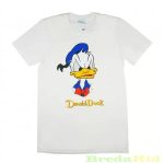   Disney Donald Kacsa Férfi Rövid Ujjú Póló (Fehér)(S-XXL)