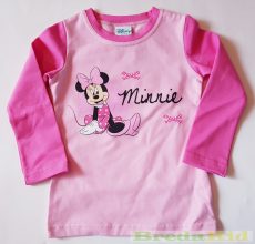 Disney Minnie Bébi Bolyhos Pulóver (Rózsa/Pink, Pink)(74cm, 80cm, 92cm)