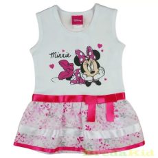 Disney Minnie Ujjatlan Nyári Ruha (Rózsaszín, Pink, Kék Virágos)(74-128cm)