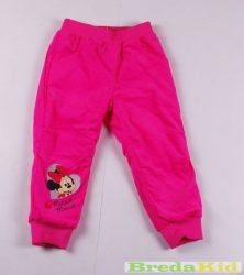 Disney Minnie Polárral Bélelt Kord Nadrág (Rózsaszín, Pink)