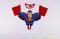 Superman Rövid Ujjú Póló (Piros, Kék)
