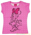   Disney Minnie Rövid Ujjú Póló (Pöttyös)(Rózsaszínek, Pink)