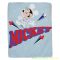 Disney Mickey Gumis Pamut Lepedő (60X120cm, 70X140cm)(Fehér, Kék)(Űrhajós)