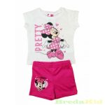 Disney Minnie Együttes (Fehér/pink, Rózsa)(74-116cm)