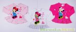   Disney Minnie Bébi Hosszú Ujjú Póló (Alul Pöttyös Fodros)(80cm, 86cm) UTOLSÓ DARABOK