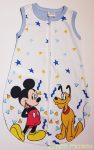   Disney Mickey (Plutó) Bébi Ujjatlan Vékony Hálózsák (80/86cm, 1-1,5 év, Világoskék) UTOLSÓ DARAB
